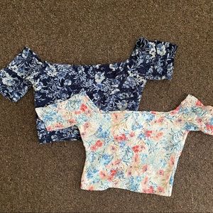 Cropped tops // HOLLISTER